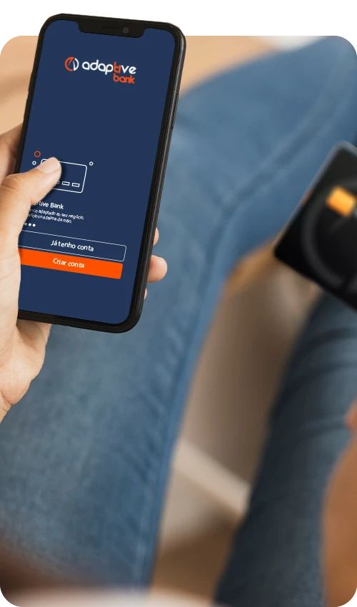 Automação bancária: Aplicativo bancário no celular