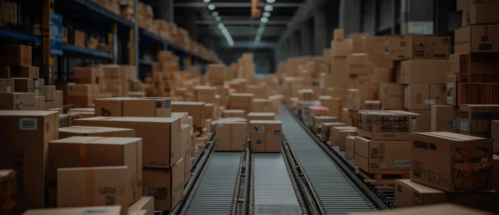 Gestão empresarial: Estoque organizado em centro de distribuição